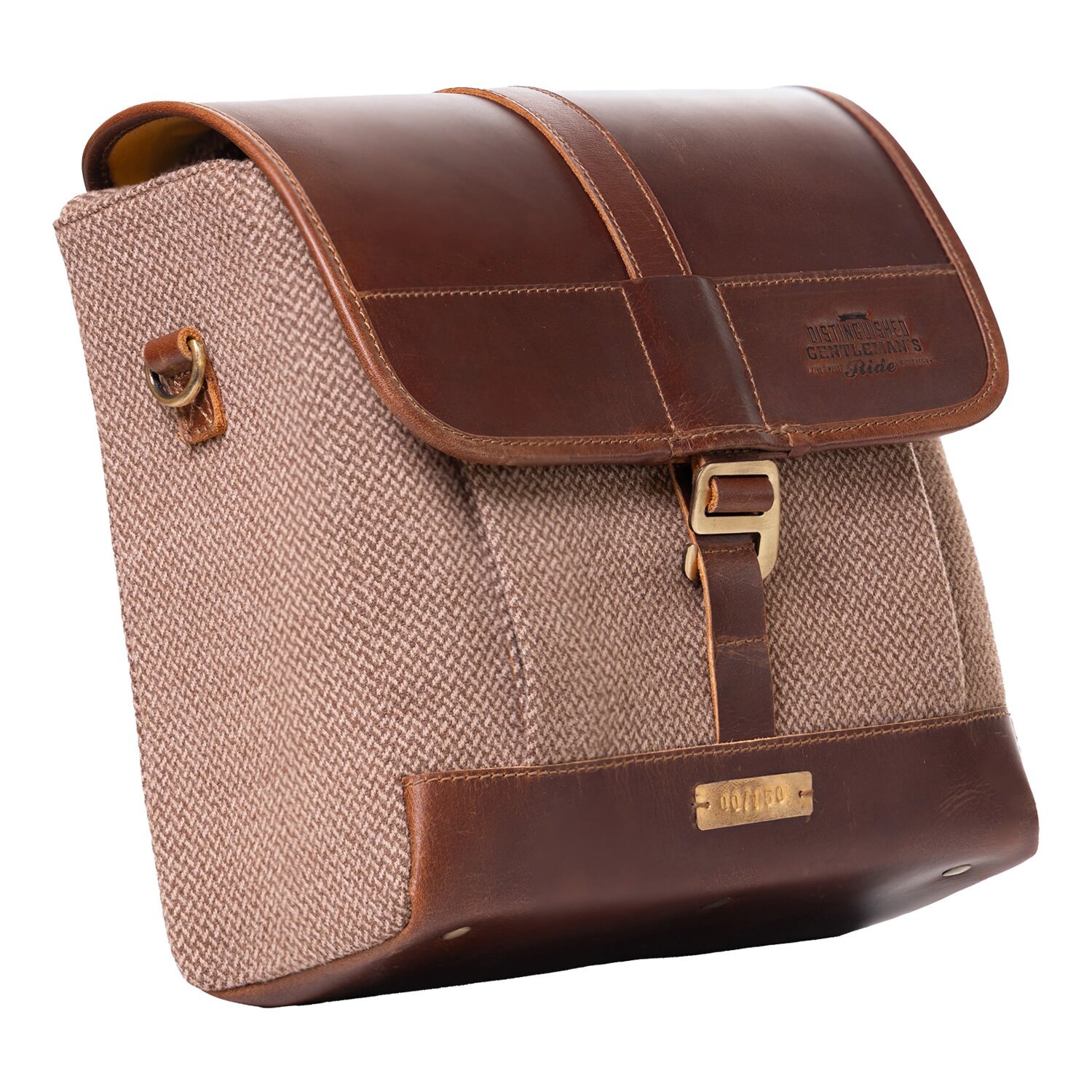 Trip Machine x DGR Wayfarer Pannier, cognac