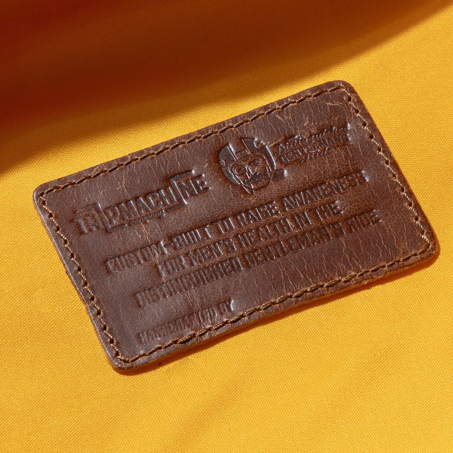Trip Machine x DGR Wayfarer Pannier, cognac