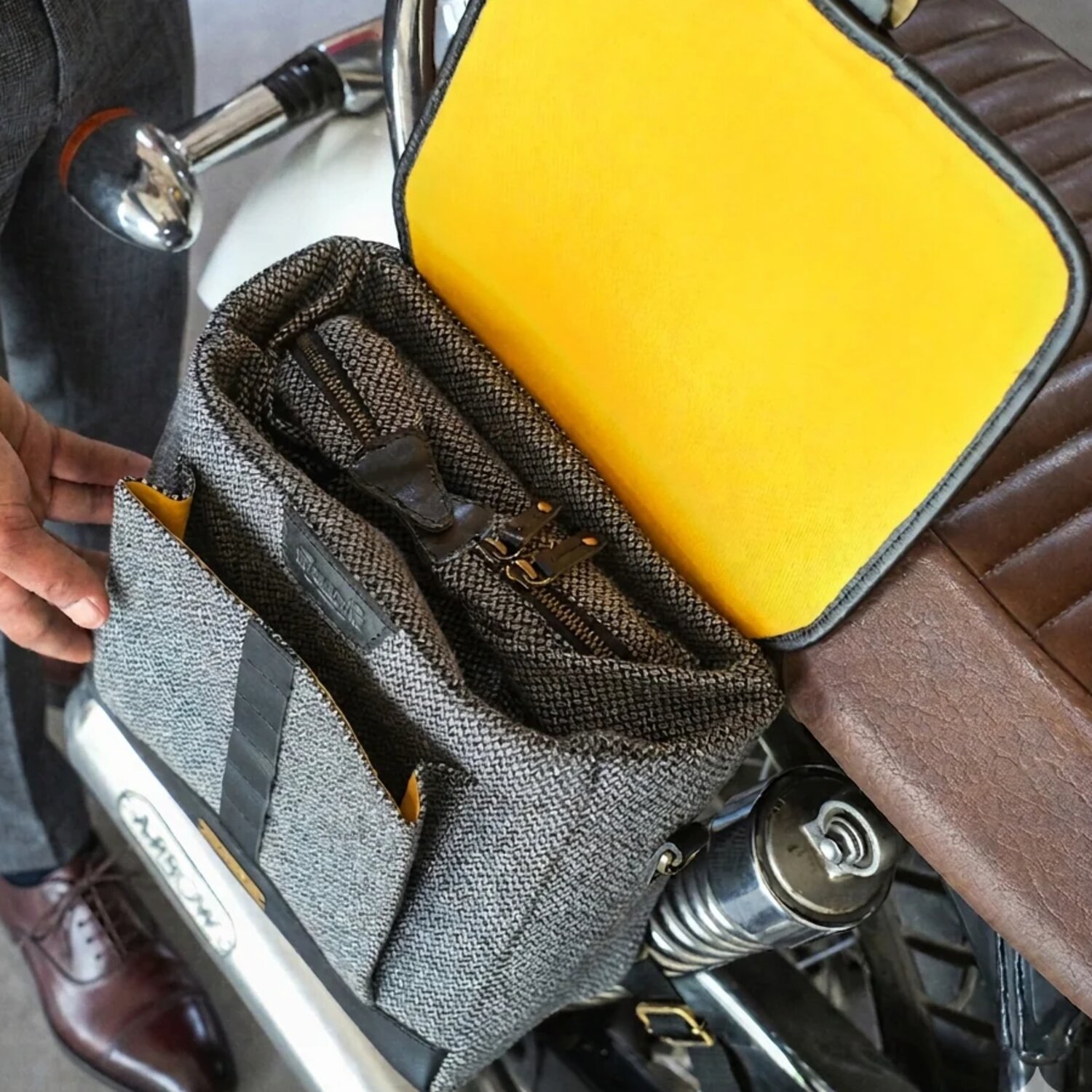 Trip Machine x DGR Wayfarer Pannier, Black