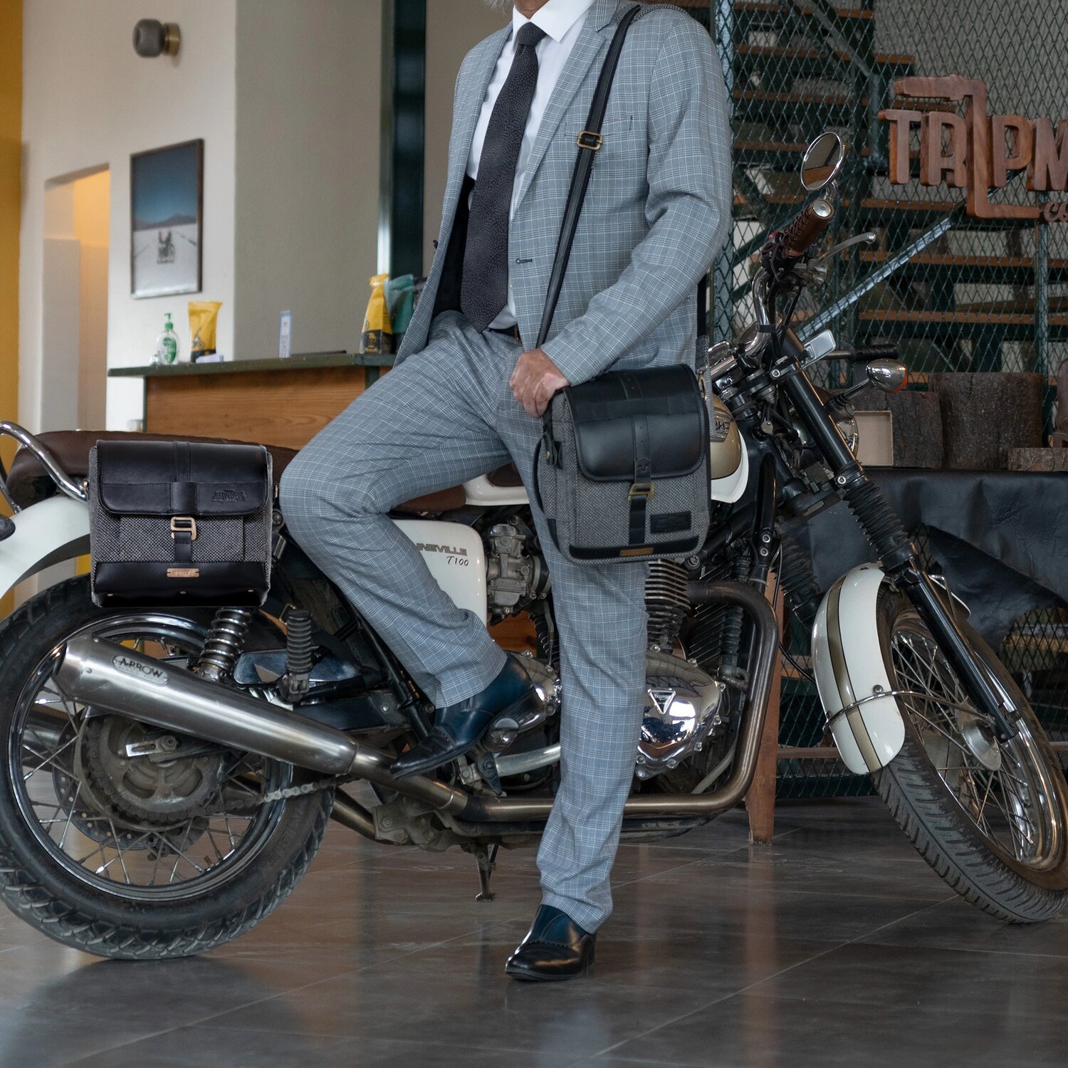 Trip Machine x DGR Wayfarer Pannier, Black