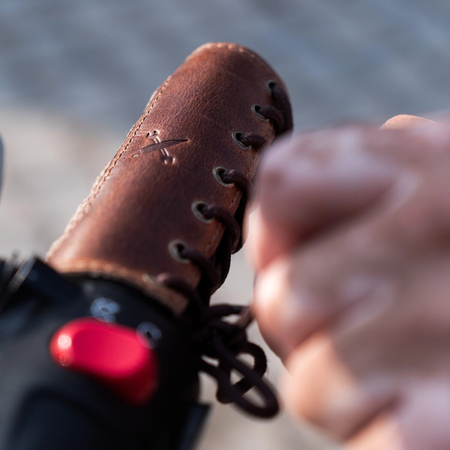 Trip Machine x DGR Haberdash Grips 10cm, cognac