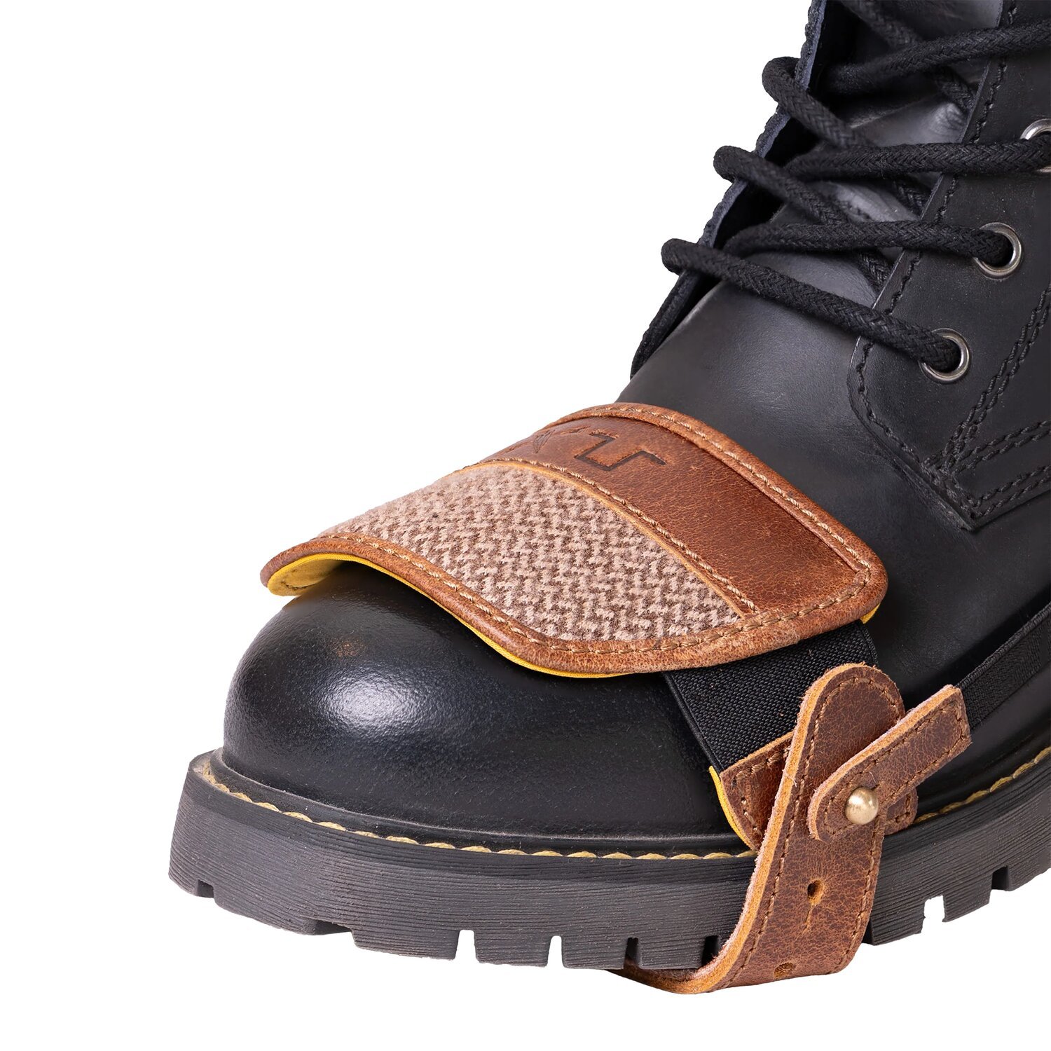 Trip Machine x DGR shoe protector, cognac, Brown