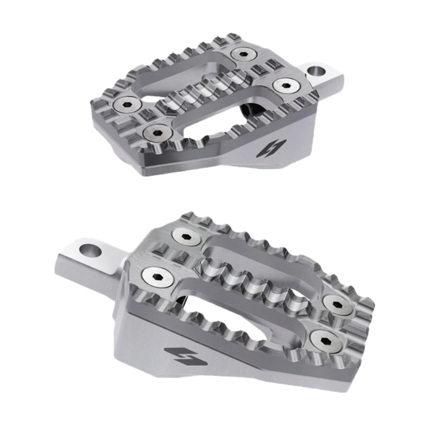Kraus, EXO pegs Bite Plate Stainless, Base Machine Finish