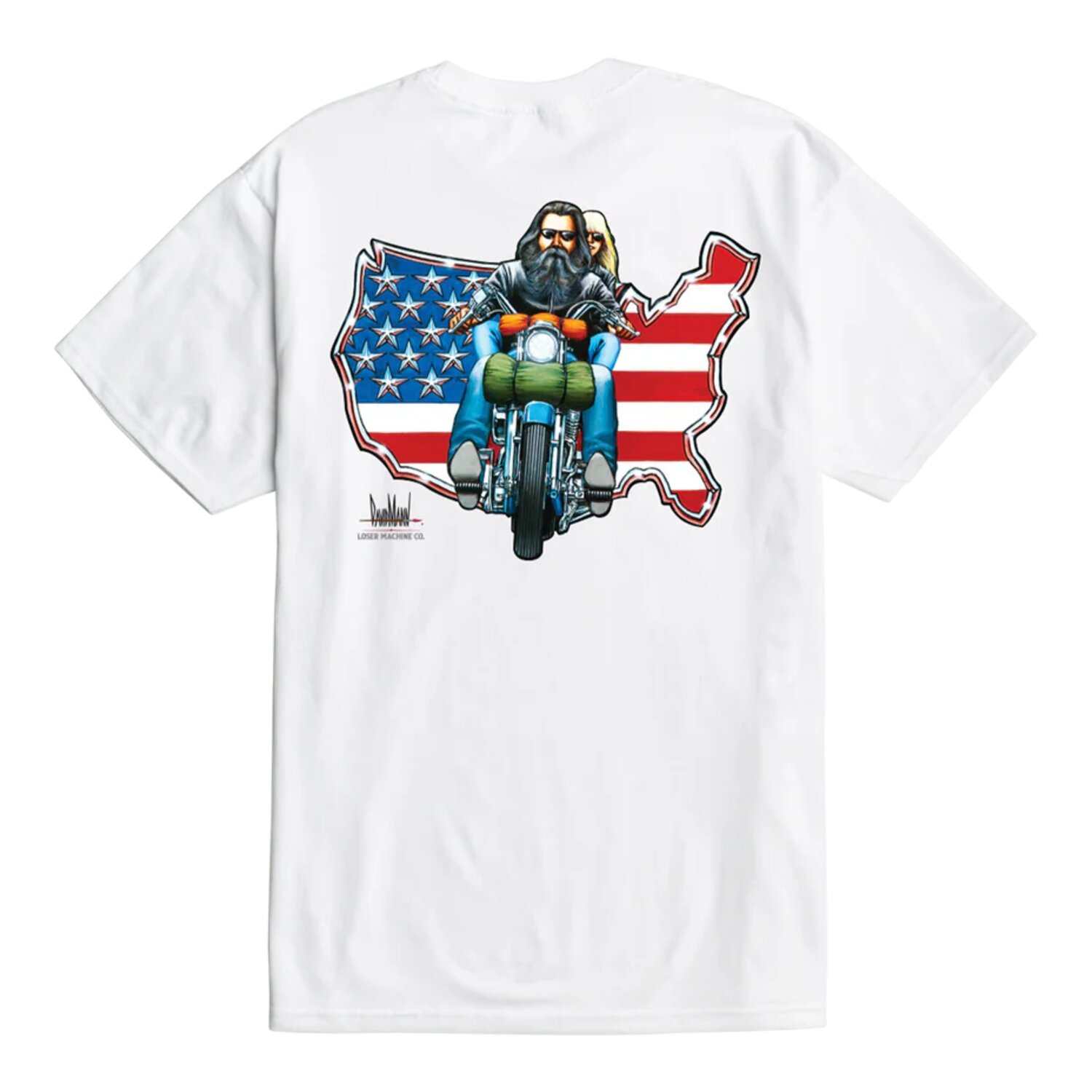 Loser Machine Destination America t-krekls
