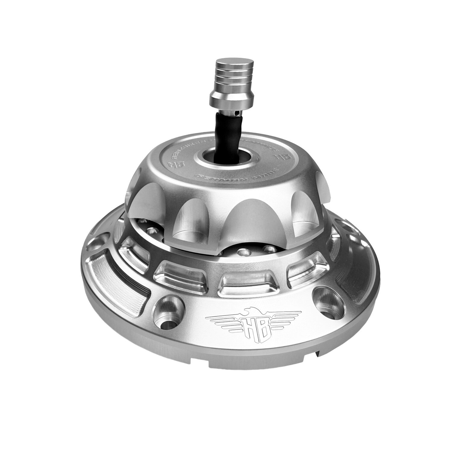 HeinzBikes, 'Performance' vented gas cap, Silver, Anodized