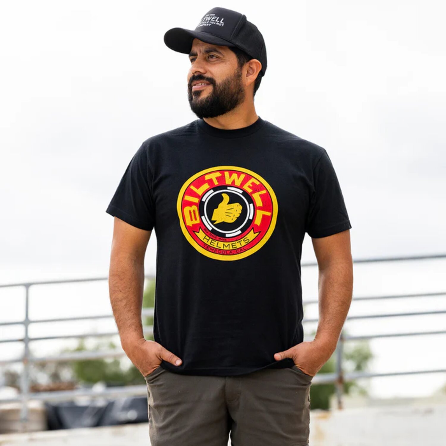 M — Biltwell Biltaco t-shirt, Black, M