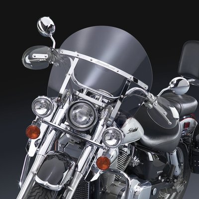 High impact acrylic; light tinted 26%
Incl mount kit