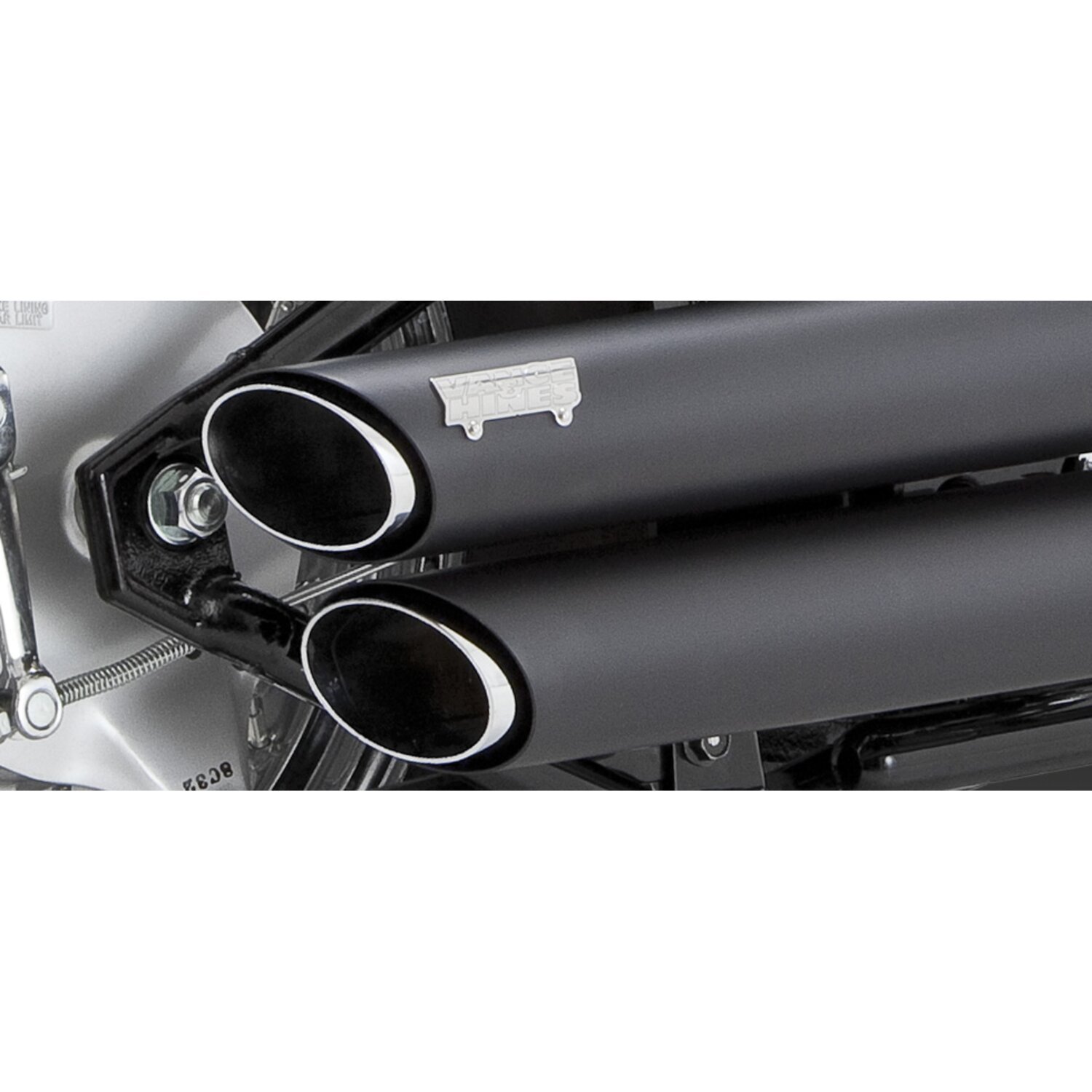 Vance & Hines, Twin slash staggered 2-2 exhaust, Black