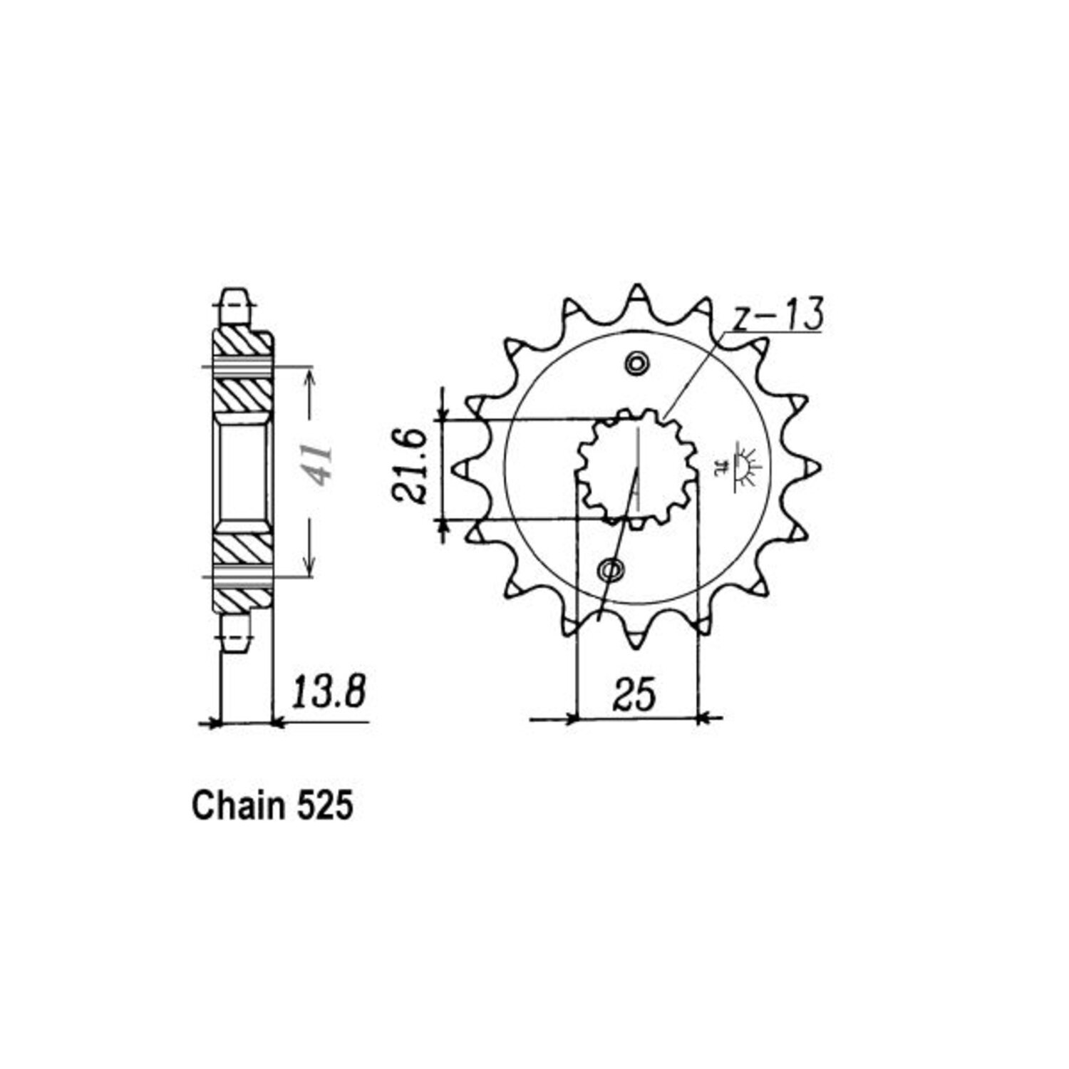 JT Front Sprocket 296.16