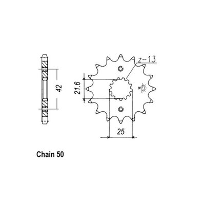 JT steel front sprockets are manufactured using Japanese SCM420 Chromoly or C49 high carbon steel. Accurately machined with the tightest of tolerances to guarantee a perfect fit and chain alignment. Fully heat treated 