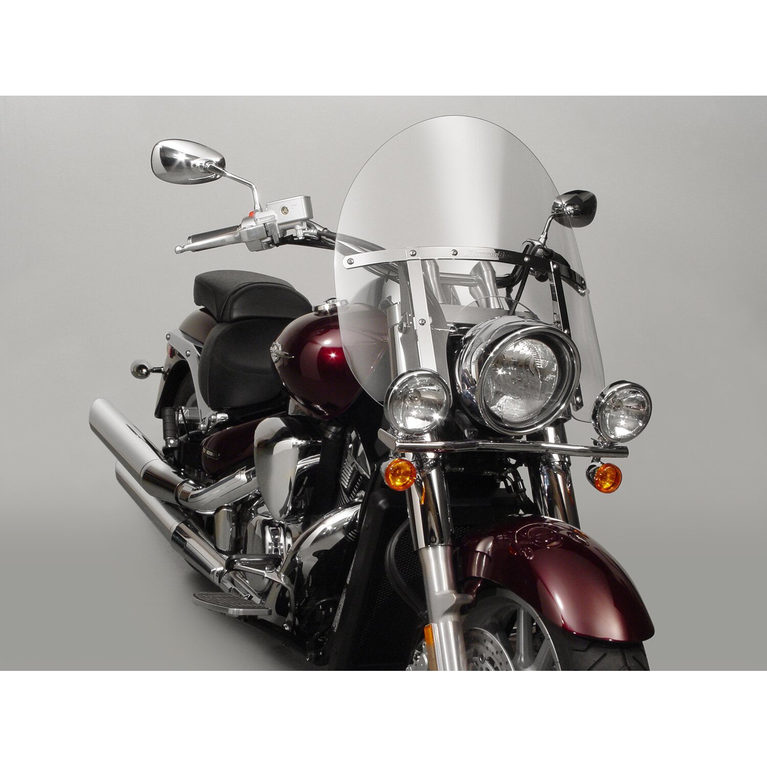 NC SwitchBlade® Quick Release Windshield Chopped™ Clear, Unpainted