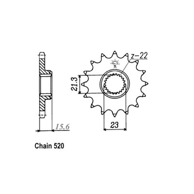 JT steel front sprockets are manufactured using Japanese SCM420 Chromoly or C49 high carbon steel. Accurately machined with the tightest of tolerances to guarantee a perfect fit and chain alignment. Fully heat treated 