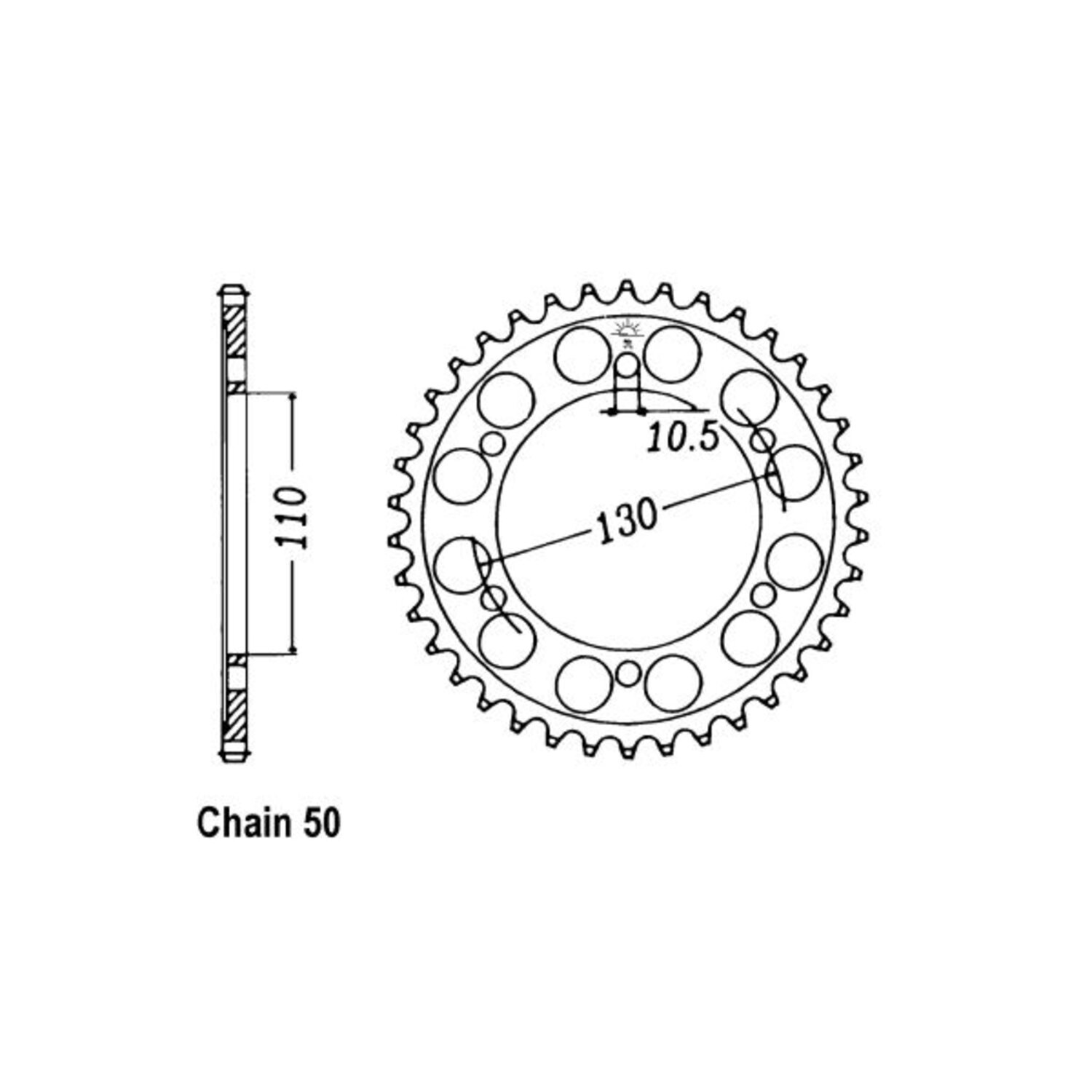 JT Rear Sprocket 479.48