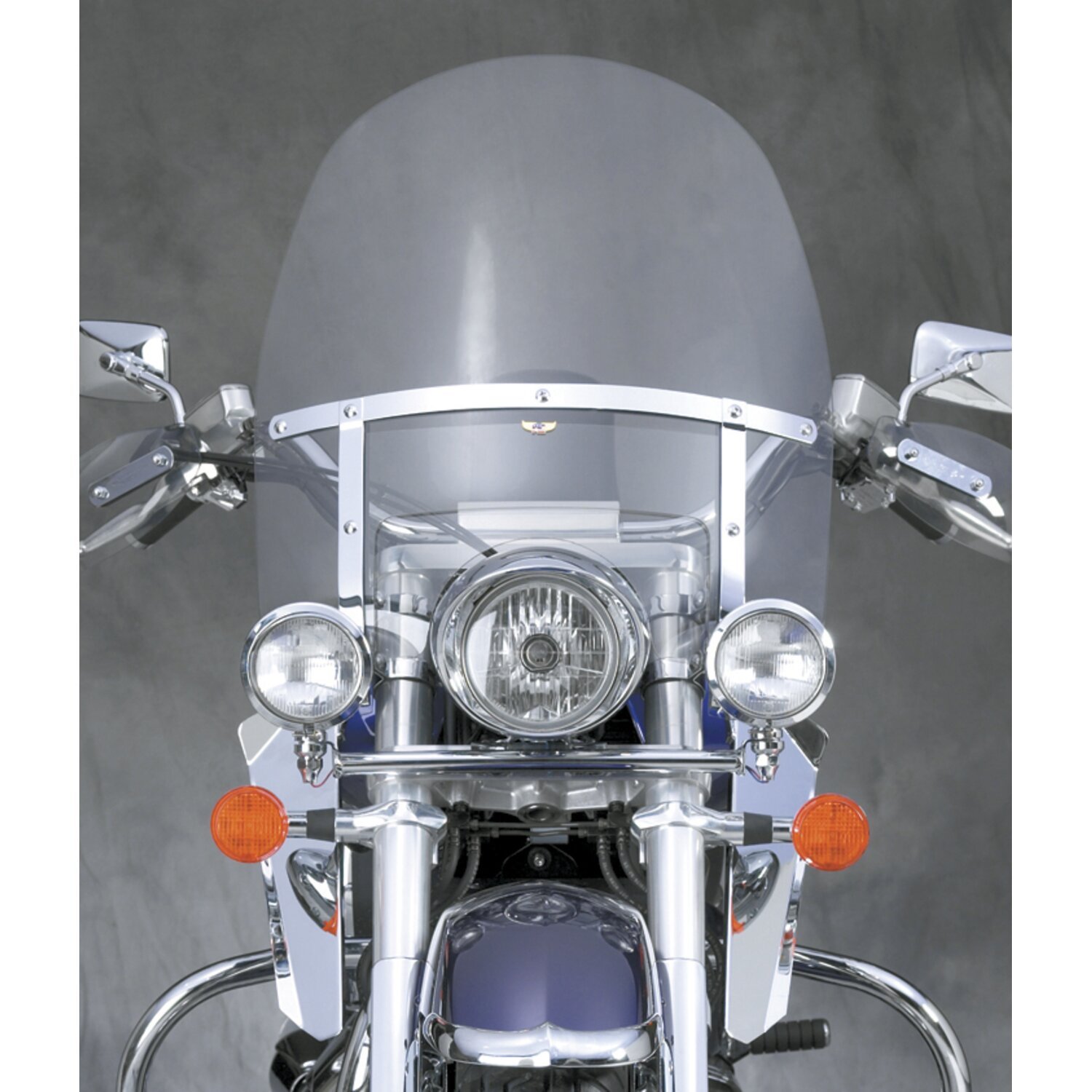 National Cycle Heavy Duty lower deflectors, Chrome