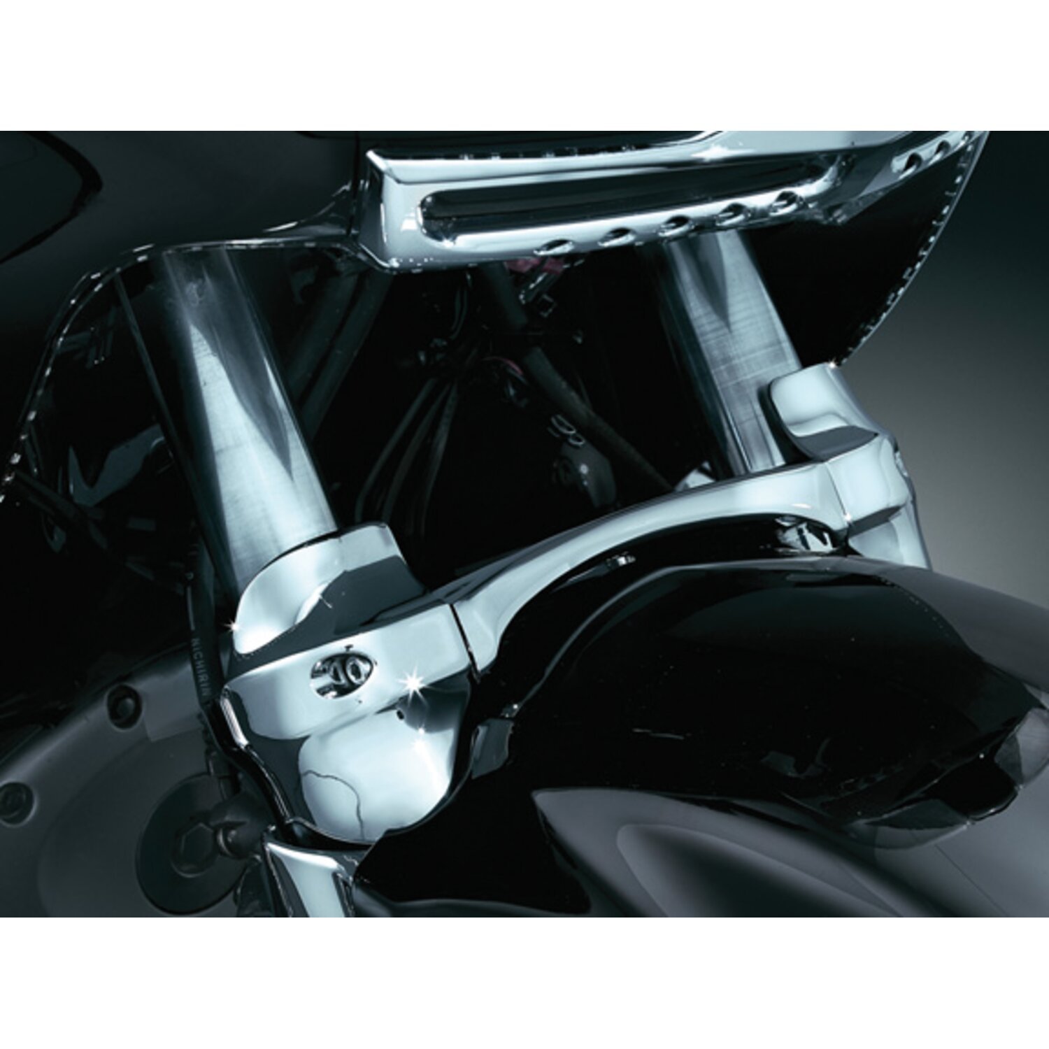 Kuryakyn, Fork brace Gen 2, Silver, Chrome
