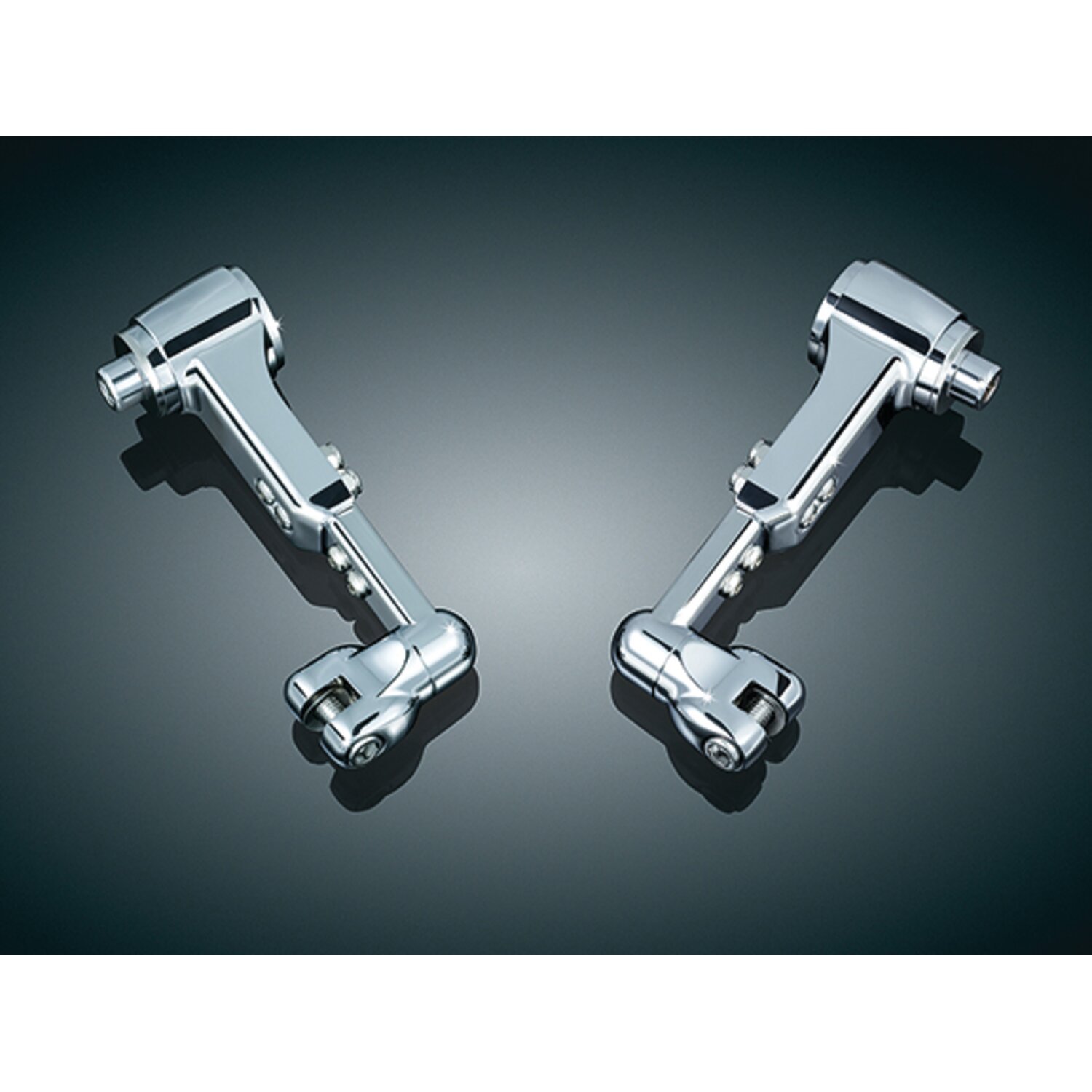 Kuryakyn, Ergo III adjustable cruise mount & clevis, Chrome