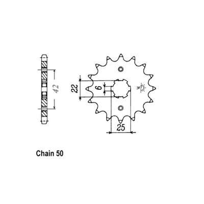 JT steel front sprockets are manufactured using Japanese SCM420 Chromoly or C49 high carbon steel. Accurately machined with the tightest of tolerances to guarantee a perfect fit and chain alignment. Fully heat treated