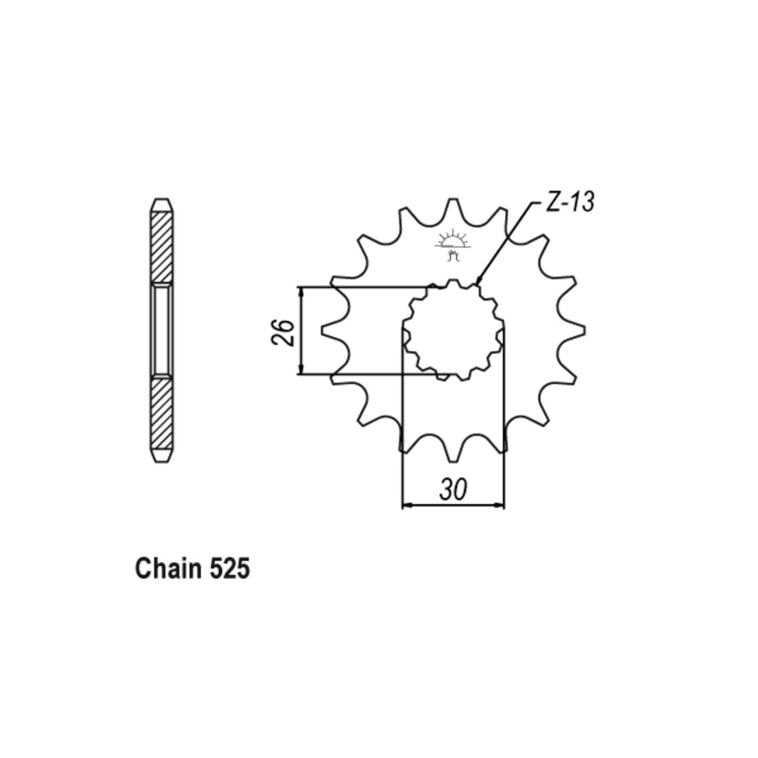 JT Front Sprocket 1183.17
