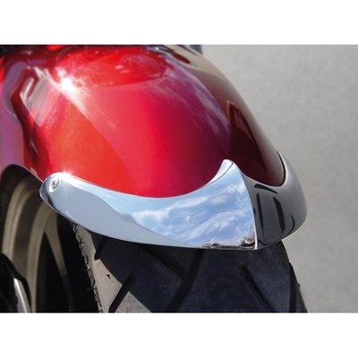 2-piece; 1 tip for front and 1 for the back of the front fender