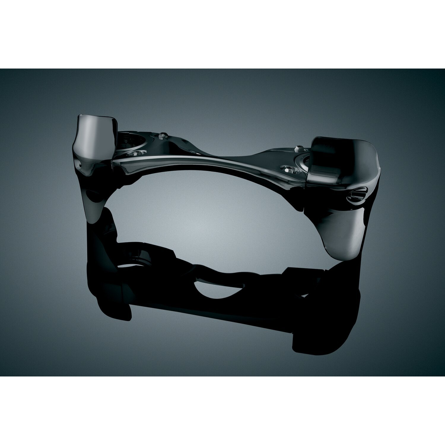 Kuryakyn, Fork brace Gen 2, Black, Gloss