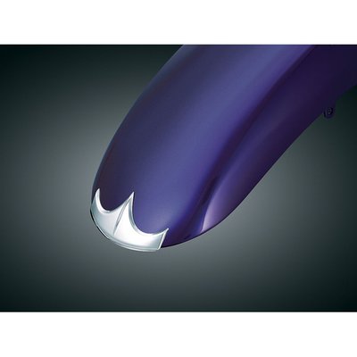 Protection and style for your front fender. Add this chrome accent and avoid or cover those ugly stone chips. Embellish the contours of your front fender quickly and painlessly.
Note: does not fit fenders with flat center width