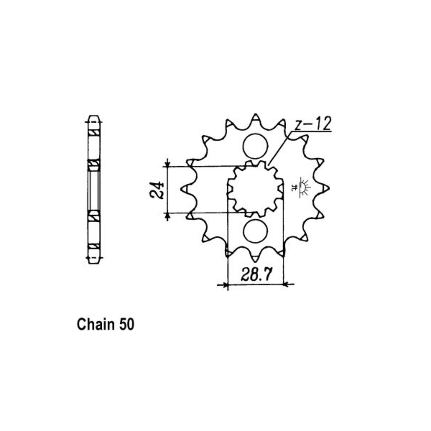 JT Front Sprocket 517.17