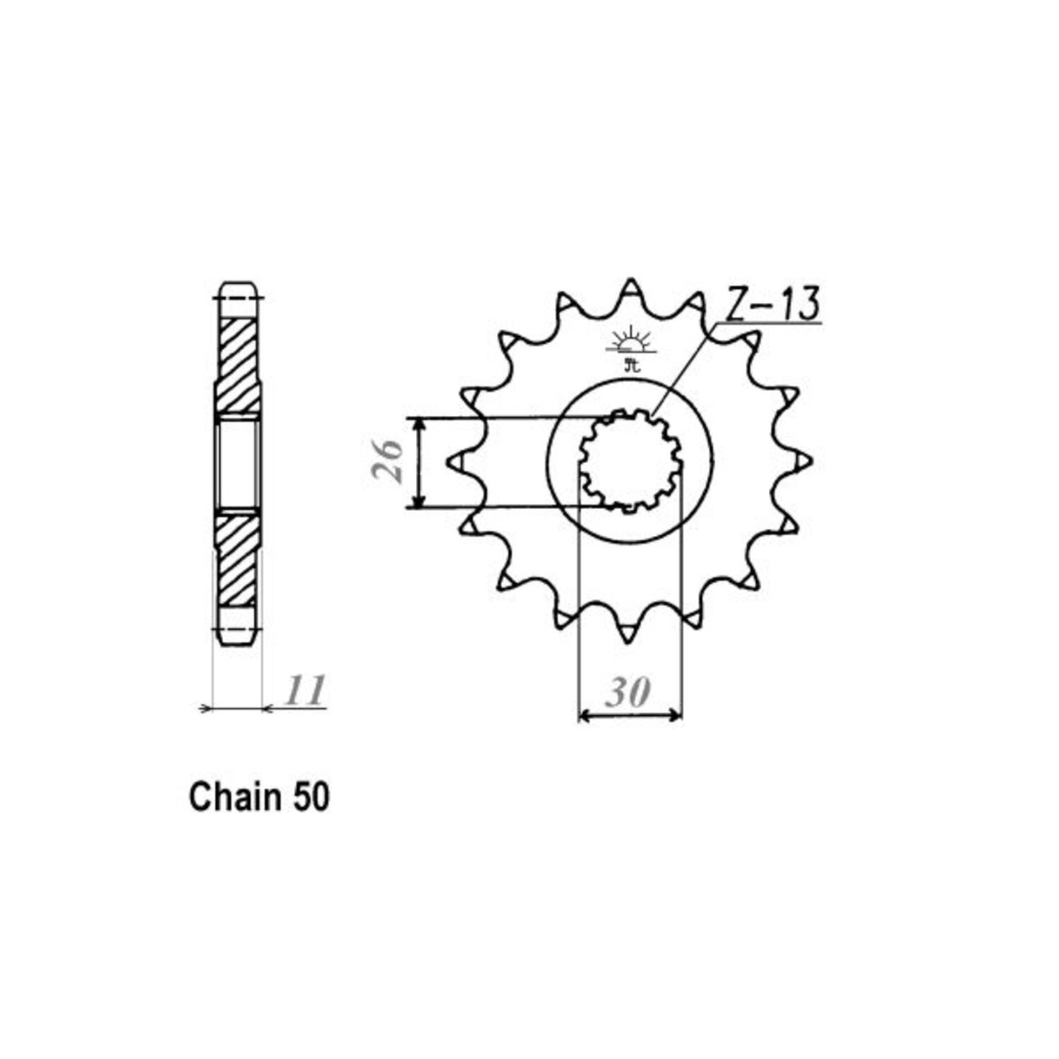 JT Front Sprocket 579.17