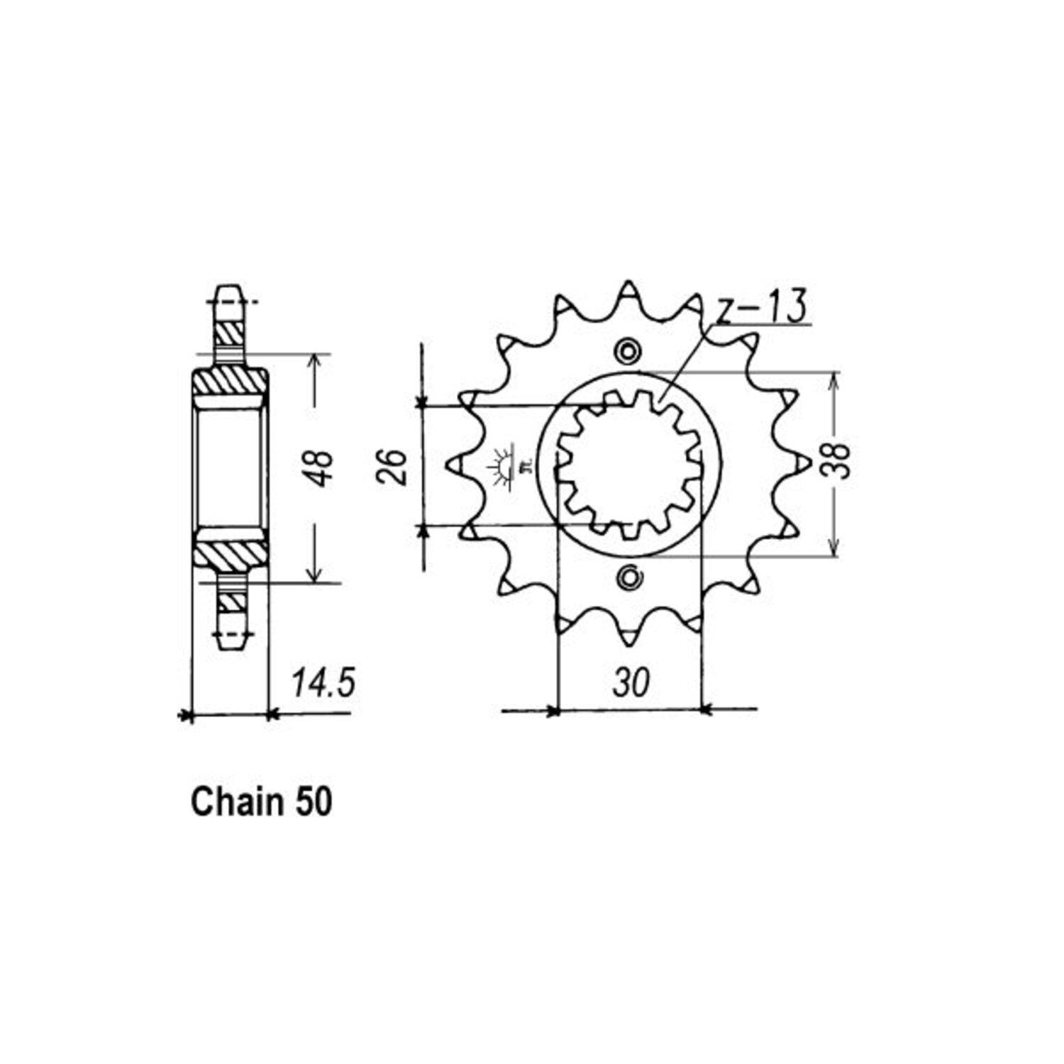 JT Front Sprocket 339.17