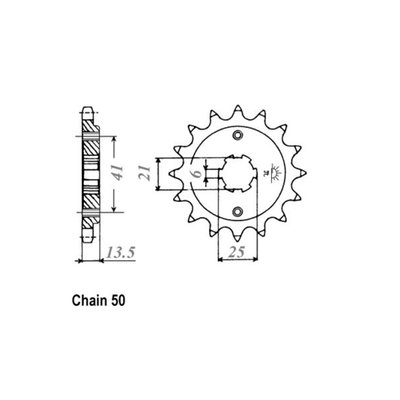 JT steel front sprockets are manufactured using Japanese SCM420 Chromoly or C49 high carbon steel. Accurately machined with the tightest of tolerances to guarantee a perfect fit and chain alignment. Fully heat treated