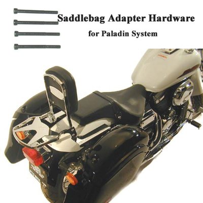 Extra Long Mounting Bolts and Bushings to be used in addition to the 8080226 Paladin® Mount Kit. This kit will enable you to use the Cruiseliner™ Saddlebags with the Paladin® Integrated Back Rest/Luggage Rack System.