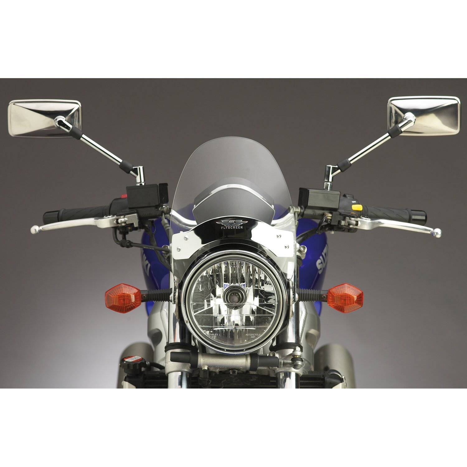 National Cycle Flyscreen® LS light tint, Silver, Chrome
