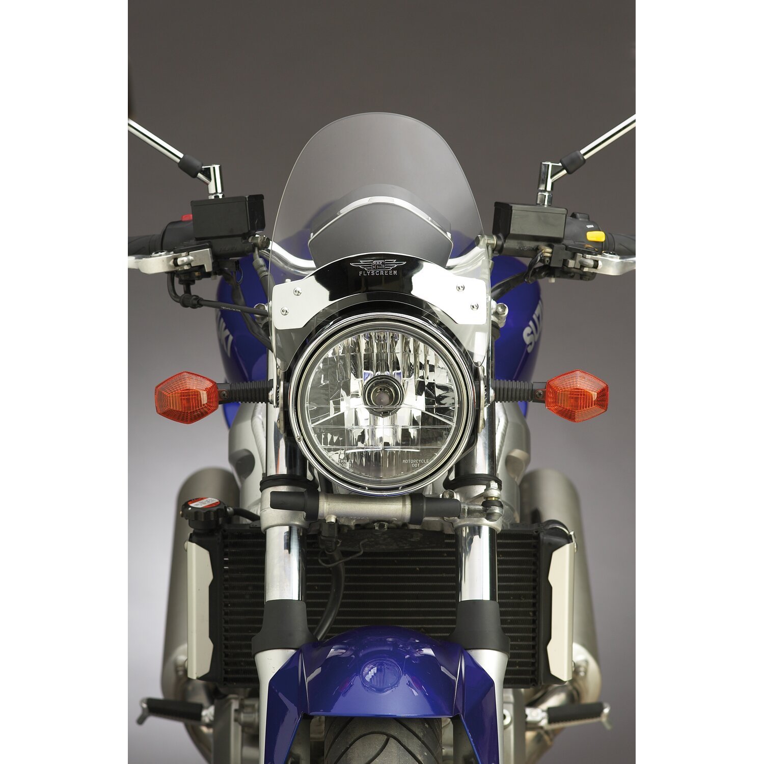 National Cycle Flyscreen® LS light tint, Silver, Chrome