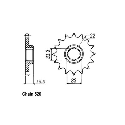 JT steel front sprockets are manufactured using Japanese SCM420 Chromoly or C49 high carbon steel. Accurately machined with the tightest of tolerances to guarantee a perfect fit and chain alignment. Fully heat treated