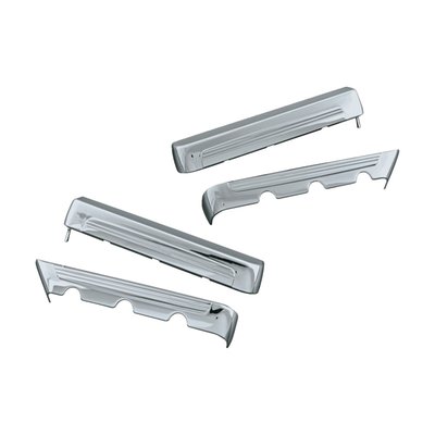 Create a sleek, uniform look without compromising the integrity of the stock valve covers & risking leakage or less than perfect fitment. A two-sided adhesive pad designed specifically for high temperatures holds these covers on & they fit snugly right on top of the stock valve covers.