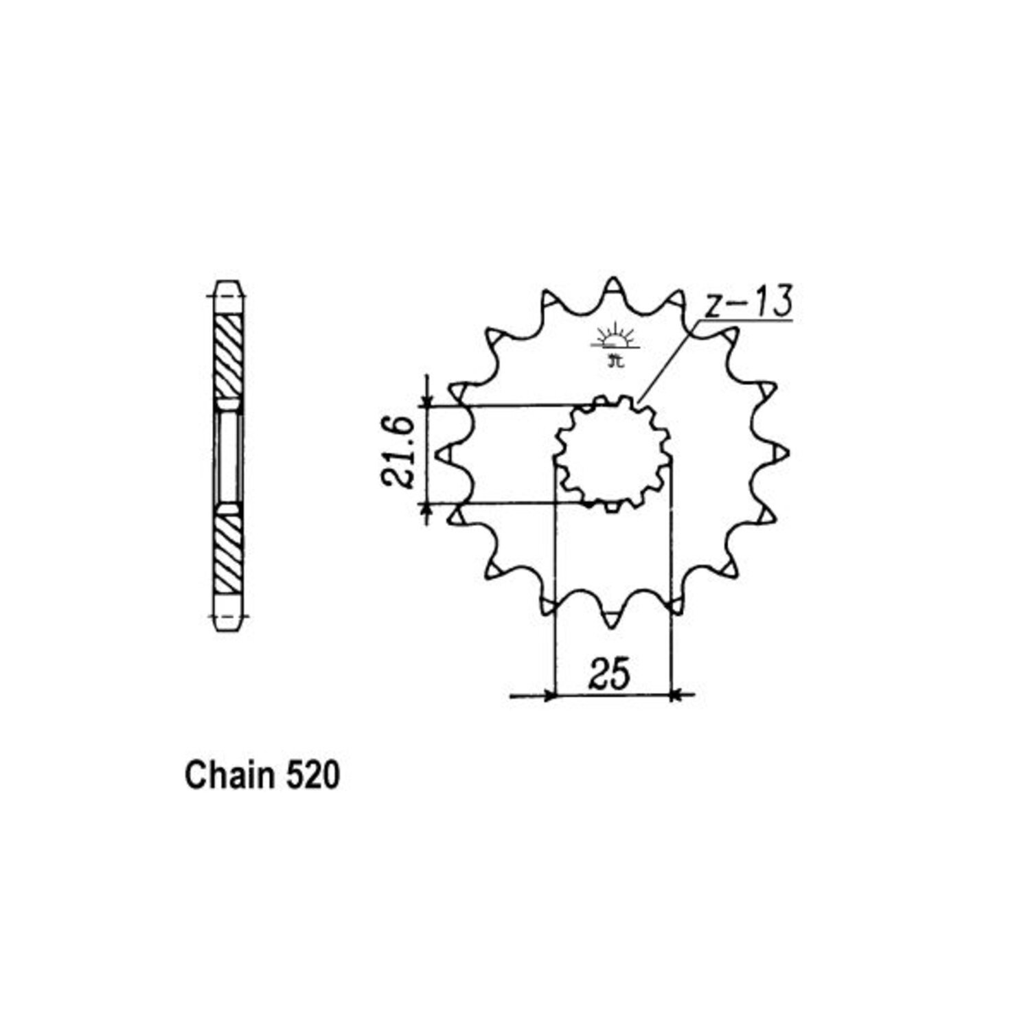 JT Front Sprocket 565.16