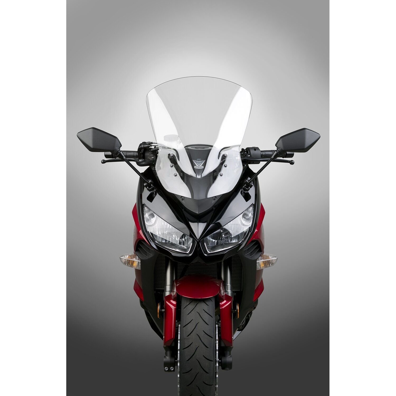 17 inch — NC VStream® Touring windshield clear, Unpainted