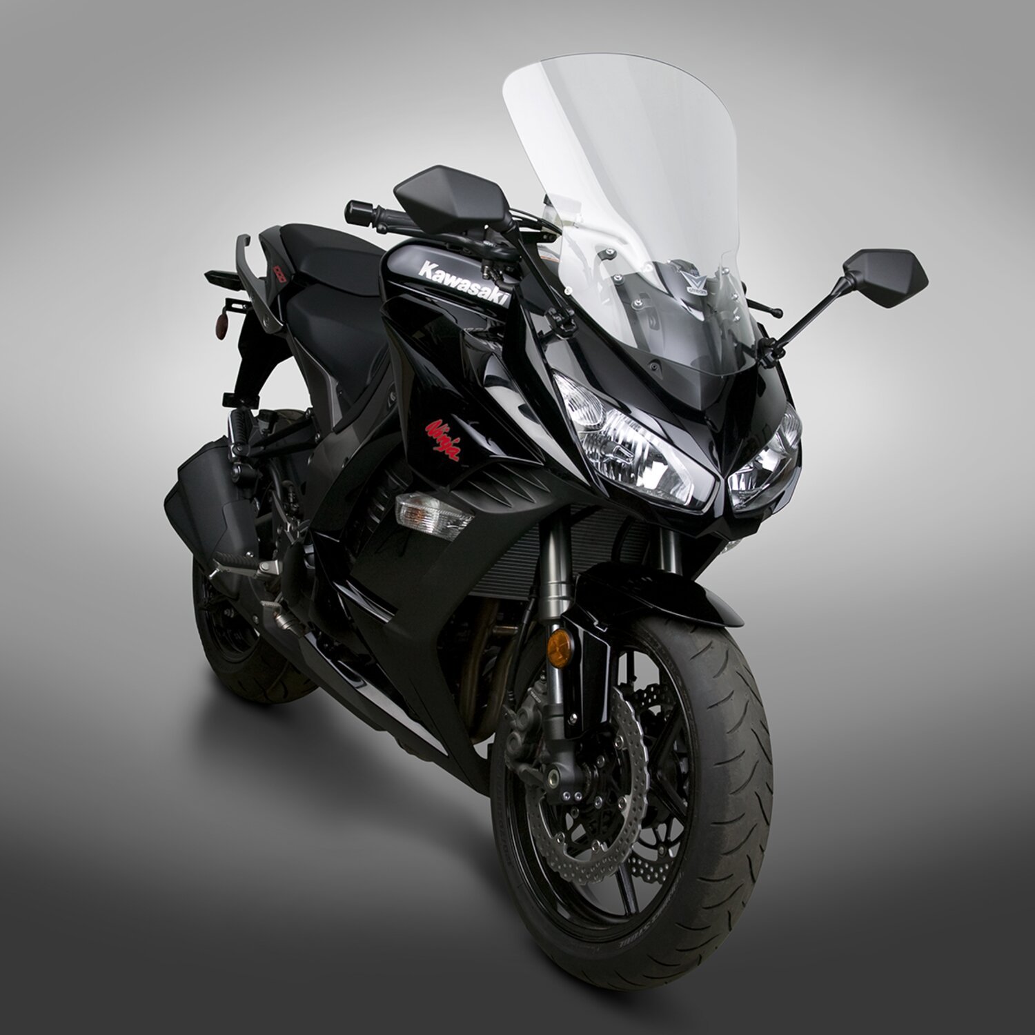 17 inch — NC VStream® Touring windshield clear, Unpainted