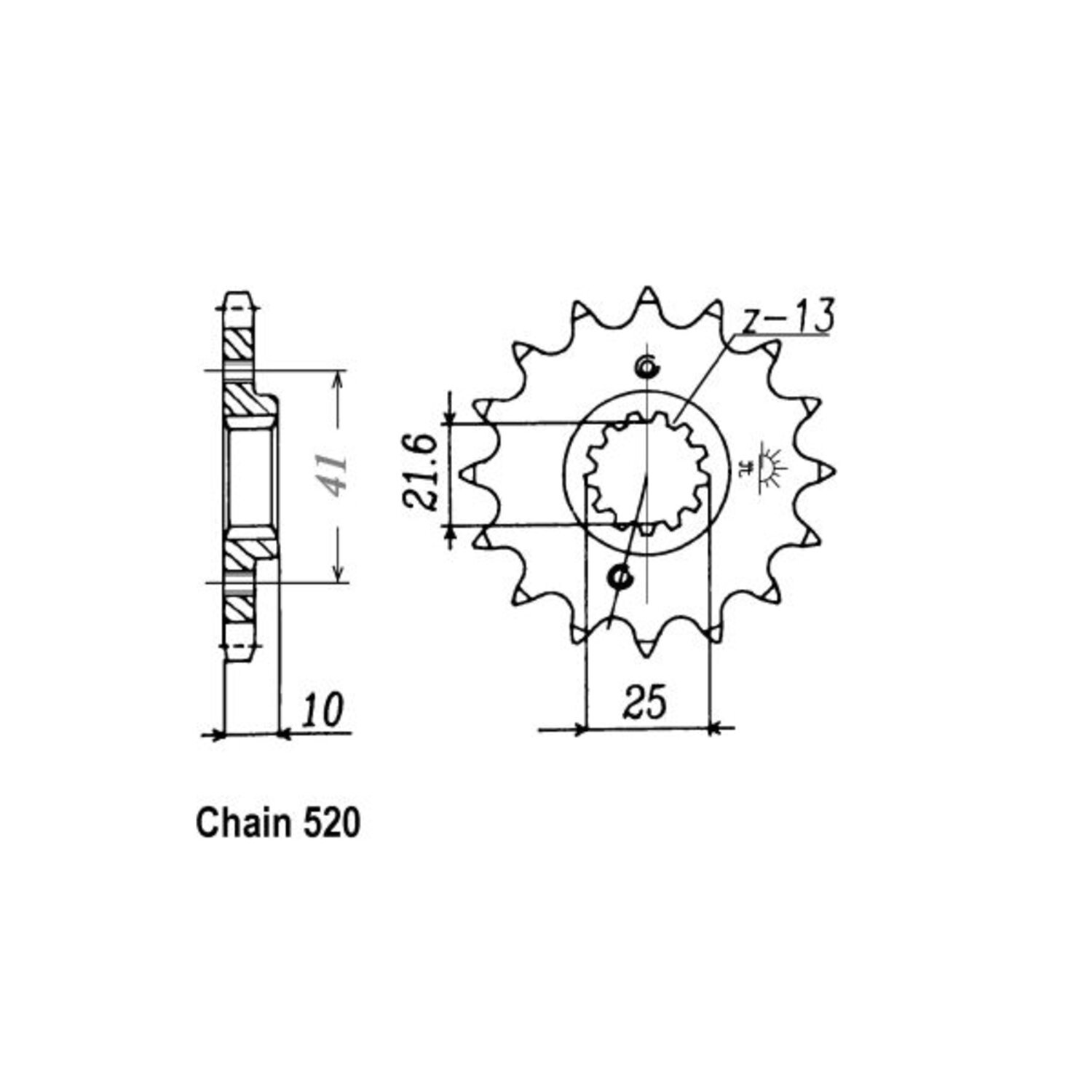JT Front Sprocket 308.15