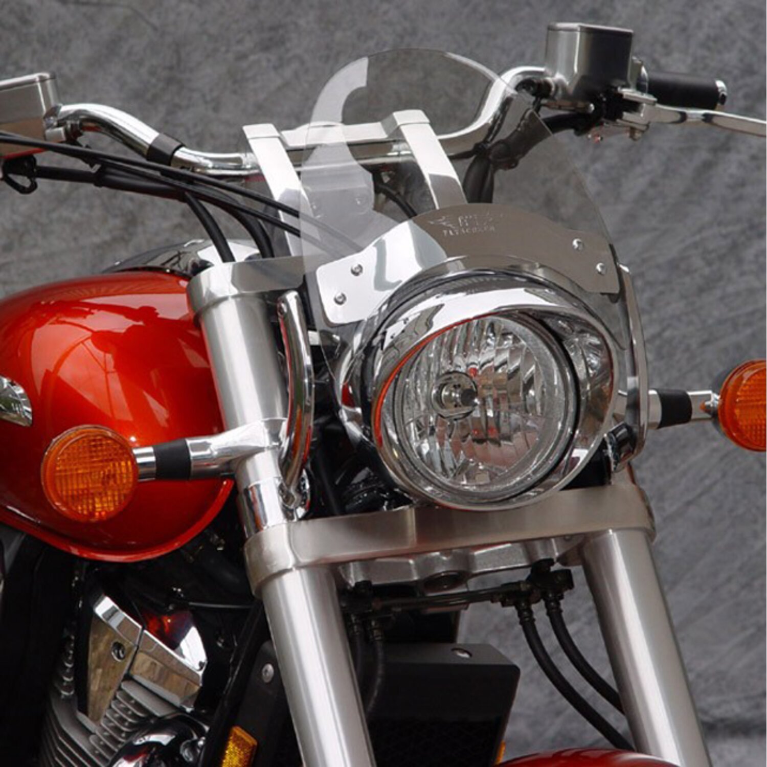 National Cycle Flyscreen® LS light tint, Chrome