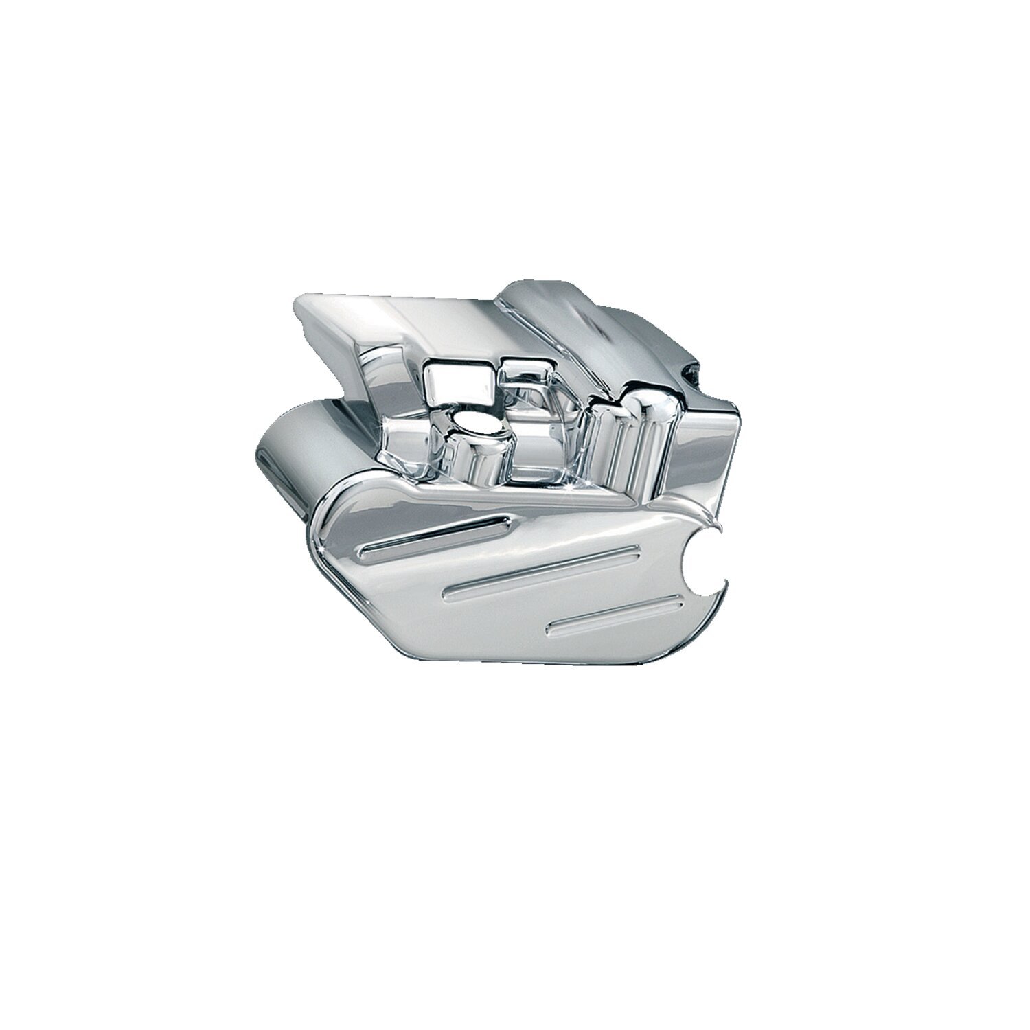 Kuryakyn, Rear brake caliper cover, Silver, Chrome