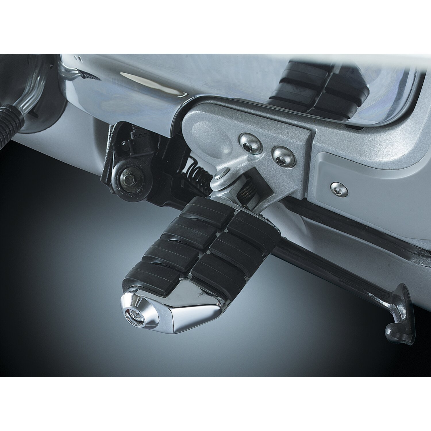 Kuryakyn, Dually ISO-pegs, Silver, Chrome