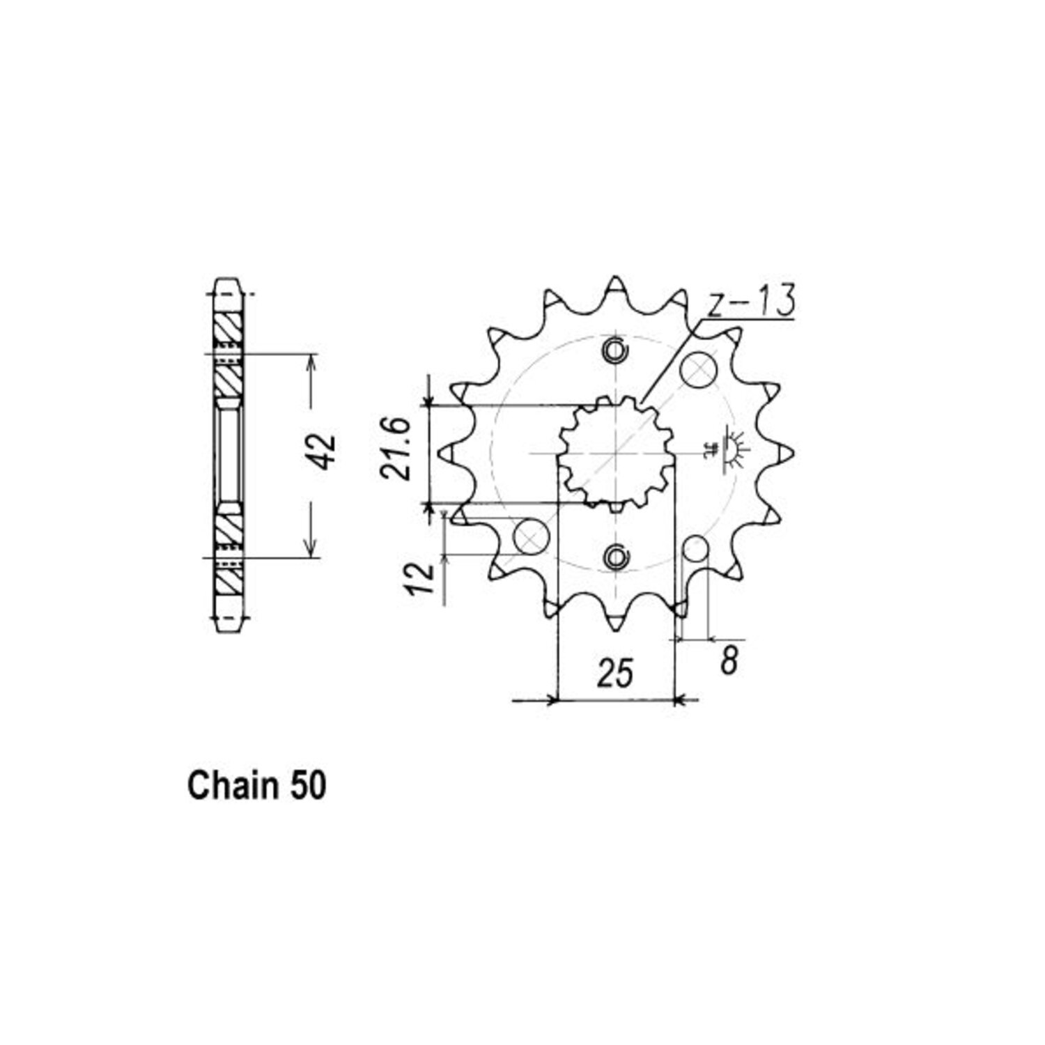JT Front Sprocket 519.15
