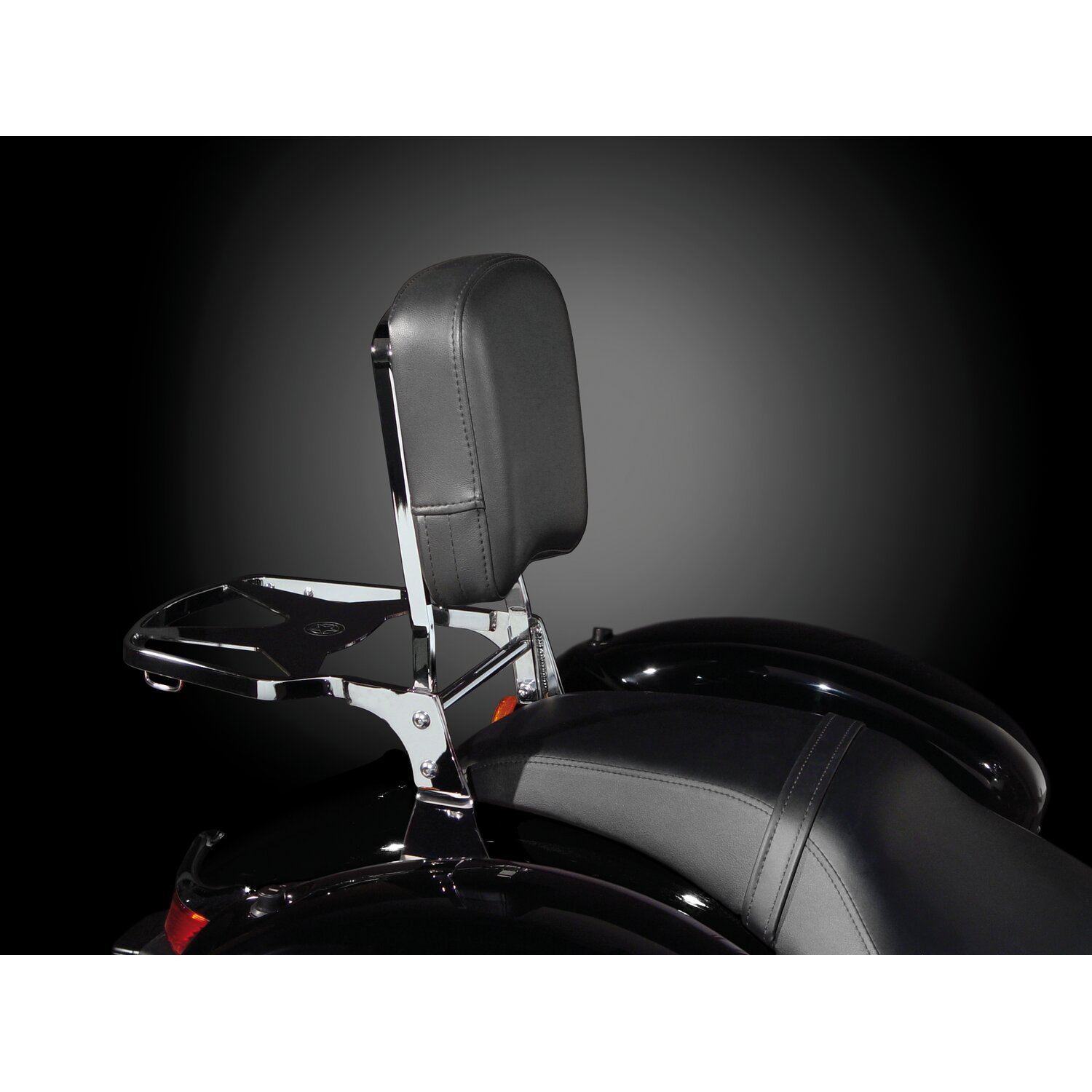 NC Paladin® Back rest, Black, chrome
