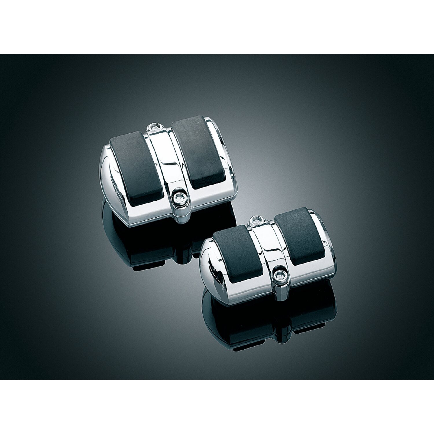 Kuryakyn, Shift & brake pedal pad cover, Chrome