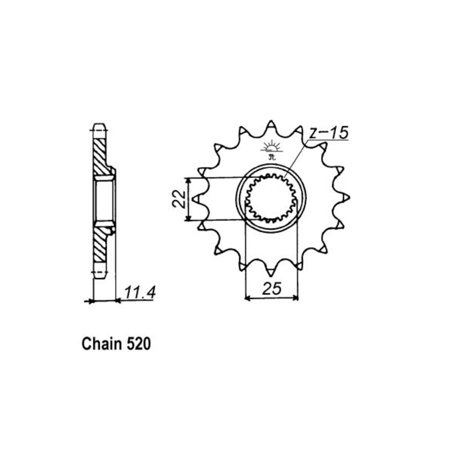 JT Front Sprocket 1902.17
