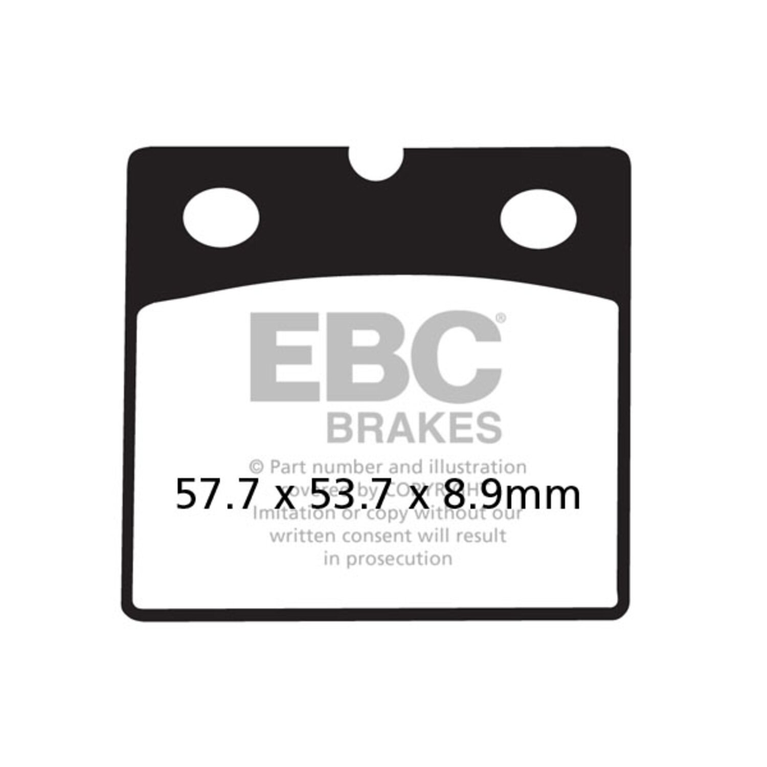 EBC Organic brake pads