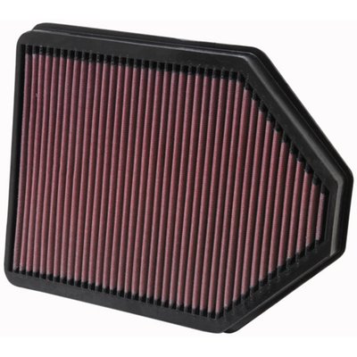 K&N filters are designed to achieve high, virtually unrestricted air flow while maintaining filtration levels critical to ensure long engine life. These high quality K&N air filters are reusable and washable, and they fit many air cleaners as stock replacement. The elements are designed with a ribbed surface that will give you up to 50% more filter area than a regular replacement filter, dramatically increasing air flow.  
- Designed to provide increased horsepower and acceleration. 
- Pleated cotton media provides a large filtration area offering low restriction and long service intervals. 
- Multi-layers of woven cotton gauze media offers excellent filtration. 
- Fits directly into OEM Airbox with application specific Sealing Bead ensuring a precise fit. 
- No fuel management modification are normally required to obtain increased performance. 
- Washable and reusable
