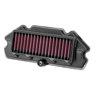 K&N filters are designed to achieve high, virtually unrestricted air flow while maintaining filtration levels critical to ensure long engine life. These high quality K&N air filters are reusable and washable, and they fit many air cleaners as stock replacement. The elements are designed with a ribbed surface that will give you up to 50% more filter area than a regular replacement filter, dramatically increasing air flow.  
- Designed to provide increased horsepower and acceleration. 
- Pleated cotton media provides a large filtration area offering low restriction and long service intervals. 
- Multi-layers of woven cotton gauze media offers excellent filtration. 
- Fits directly into OEM Airbox with application specific Sealing Bead ensuring a precise fit. 
- No fuel management modification are normally required to obtain increased performance. 
- Washable and reusable

