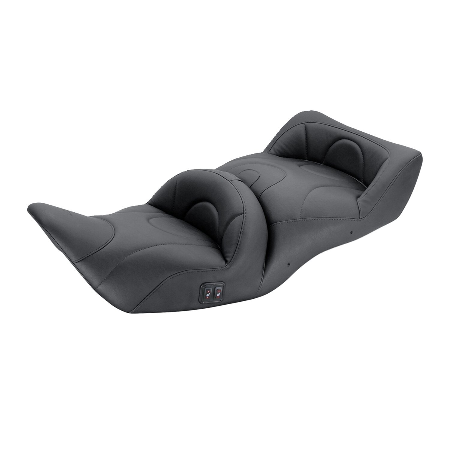 Mustang 1-piece 2-up touring seat heated