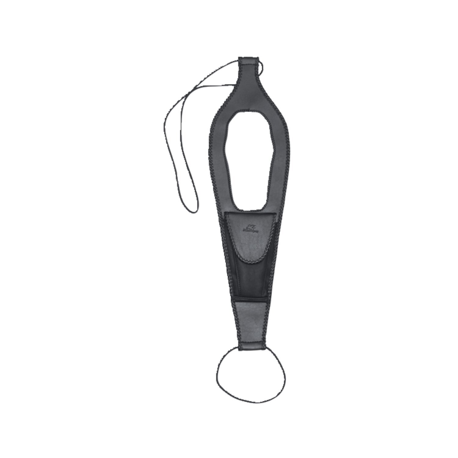Mustang pouch tank bib plain, Black